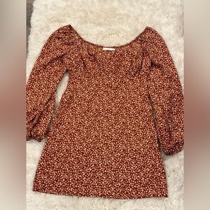 Floral Long sleeve dress